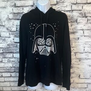 Star Wars Darth Vader Black Hoodie Size XL